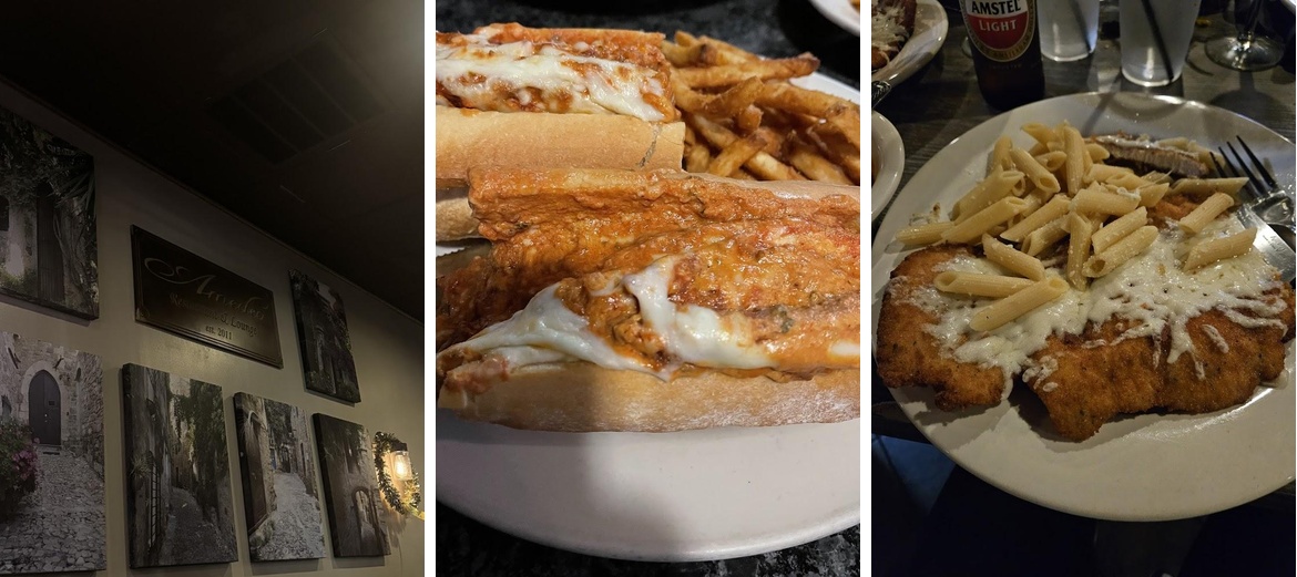 Amedeo Restaurant & Lounge Menu