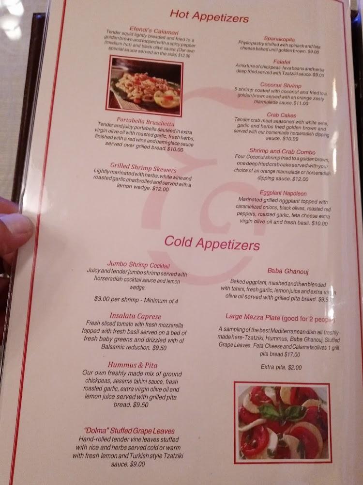 Amedeo Restaurant & Lounge Menu image 2