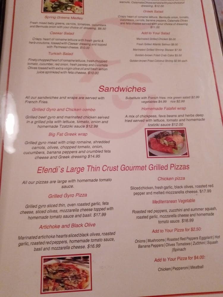 Amedeo Restaurant & Lounge Menu image 3